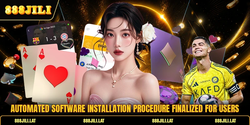 Automated software installation procedure finalized for users
