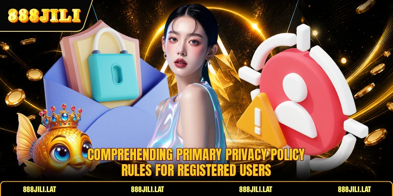 Comprehending primary privacy policy rules for registered users