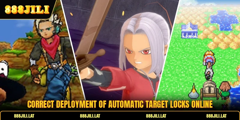 Correct deployment of automatic target locks online