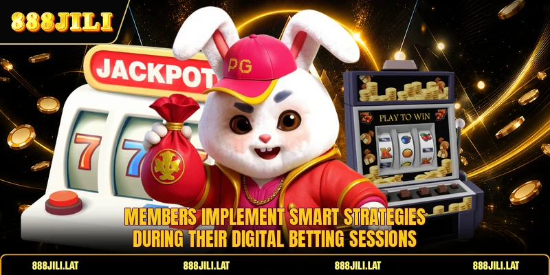 Members implement smart strategies during their digital betting sessions