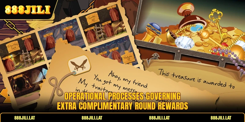 Operational processes governing extra complimentary round rewards