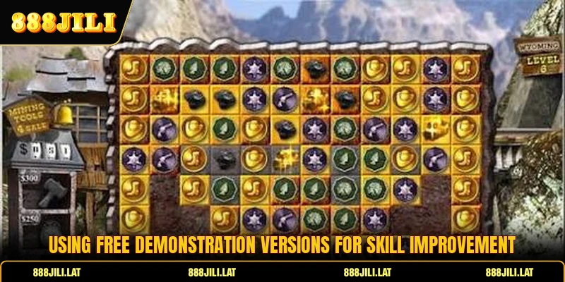 Using free demonstration versions for skill improvement