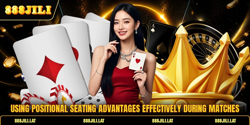 Using positional seating advantages effectively during matches